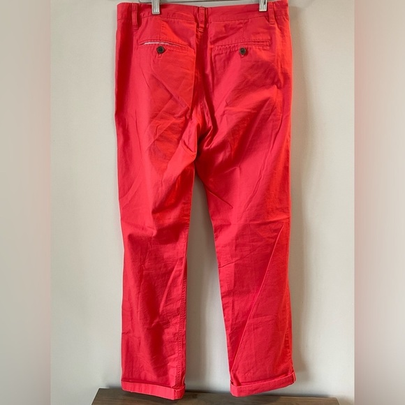Bonobos, men’s 30 x 32, bright red chino straight leg pants, preppy country club - Picture 3 of 3